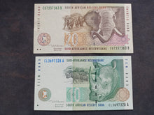 Charger l'image dans la galerie, Afrique du Sud : 10 + 20 Rand 1999 Comme Neuf (Ref 3438)
