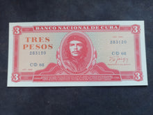 Charger l'image dans la galerie, 3 Pesos 1989 UNC (Ref 3455)
