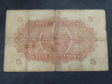 Charger l'image dans la galerie, East Africa : 5 Shillings 1941 (Ref 3464)
