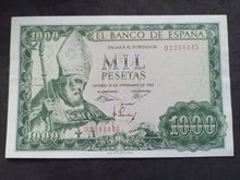Charger l'image dans la galerie, Espagne : 1000 pesetas 1965 (Ref 3469)
