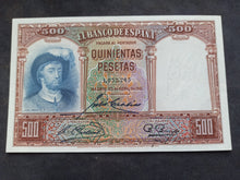 Charger l'image dans la galerie, Espagne : 500 pesetas 1931 (Ref 3472)
