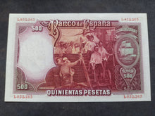 Charger l'image dans la galerie, Espagne : 500 pesetas 1931 (Ref 3472)

