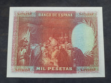 Charger l'image dans la galerie, Espagne : 1000 pesetas 1928 (Ref 3476)
