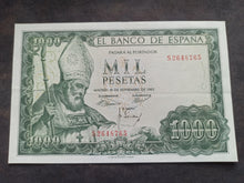 Charger l'image dans la galerie, Espagne : 1000 pesetas 1965  (Ref 3480)
