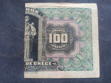 Charger l'image dans la galerie, Grèce : 100 Drachmes 1922 (Ref 3515)
