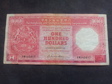Charger l'image dans la galerie, Hong Kong : 100 Dollars 1988 (Ref 3546)
