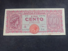 Charger l'image dans la galerie, Italie : 100 Lire 1944 (Ref 3531)
