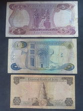 Charger l'image dans la galerie, Iraq : 1/2 / 1 et 5 Dinar 1973 (Ref 3537)
