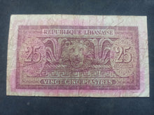 Charger l'image dans la galerie, Liban : 25 Piastres 1948 (Ref 3541)
