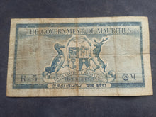 Charger l'image dans la galerie, Ile Maurice : 5 Rupees 1954 ; Pick 27 (Ref 3564)
