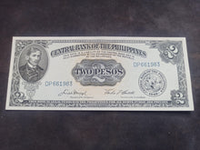 Charger l'image dans la galerie, Philippines : 2 Pesos 1949 Sign 5 ; Pick 134d ; UNC (Ref 3594)
