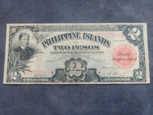 Charger l'image dans la galerie, Philippines : 2 Pesos 1929 ; Pick 74b (Ref 3595)
