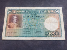 Charger l'image dans la galerie, Portugal : 100 Escudos 1941 (Ref 3583)
