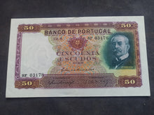 Charger l'image dans la galerie, Portugal : 50 Escudos 1938 (Ref 3586)
