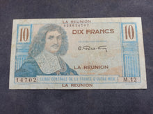 Charger l'image dans la galerie, La Réunion : 10 Francs Colbert 1947 (Ref 3613)
