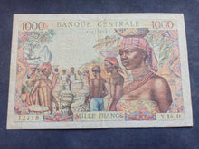 Charger l'image dans la galerie, Afrique Equatoriale : 1000 Francs 1963 (Ref 3608)
