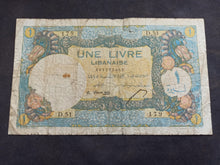 Charger l'image dans la galerie, Liban : Une Livre 1945 (Ref 3610)
