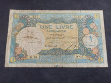 Charger l'image dans la galerie, Liban : Une Livre 1945 (Ref 3611)
