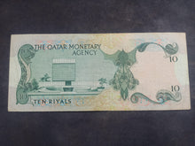 Charger l'image dans la galerie, Qatar : 10 Riyals 1973 (Ref 3619)
