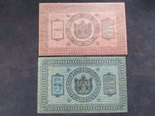 Charger l'image dans la galerie, Russie / Sibérie : 5 &amp; 10 Roubles 1918 ; Pick S818 (Ref 3636)
