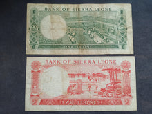 Charger l'image dans la galerie, Sierra Leone : 1 &amp; 2 Leone 1970 (Ref 3661)
