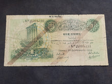 Charger l'image dans la galerie, Syrie : Une Livre 1939 (Ref 3662)
