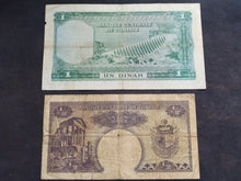 Charger l'image dans la galerie, Tunisie : 1/2 &amp; 1 Dinar 1958 (Ref 3667)
