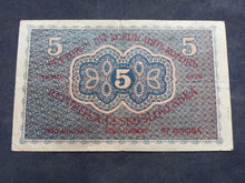 Charger l'image dans la galerie, Tchécoslovaquie : 5 Korun 1919 (Ref 3673)
