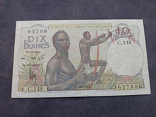 Charger l'image dans la galerie, Afrique occidentale : 10 Francs 1954 (Ref 3725)
