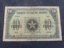 Charger l'image dans la galerie, Maroc : 10 Francs 1943 (Ref 3713)

