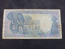 Charger l'image dans la galerie, Gabon : 1000 Francs 1991 (Ref 3729)

