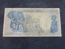 Charger l'image dans la galerie, Gabon : 1000 Francs 1987 (Ref 3730)

