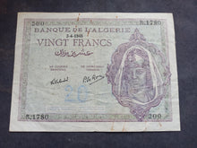 Charger l'image dans la galerie, Algérie : 20 Francs 1945 (Ref 3736)
