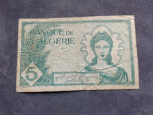Charger l'image dans la galerie, Algérie : 5 Francs 1942 (Ref 3742)
