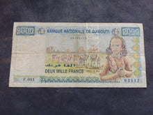 Charger l'image dans la galerie, Djibouti : 2000 Francs 1997 (Ref 3760)
