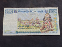 Charger l'image dans la galerie, Djibouti : 2000 Francs 1997 (Ref 3761)
