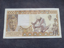 Charger l'image dans la galerie, Afrique de l'Ouest : 1000 Francs 1981 B (Ref 3772)
