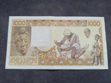 Charger l'image dans la galerie, Afrique de l'Ouest : 1000 Francs 1981 A (Ref 3773)
