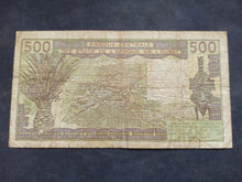 Charger l'image dans la galerie, Afrique de l'Ouest : 500 Francs 1981 K (Ref 3777)
