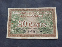 Charger l'image dans la galerie, Indochine : 20 Cents 1939 (Ref 3787)
