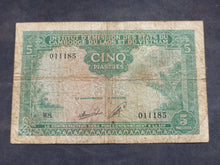 Charger l'image dans la galerie, Indochine / Laos : 5 Piastres 1953 (Ref 3788)
