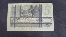 Charger l'image dans la galerie, Autriche : 5 Shillings 1945 ; Pick 126 (Ref 3801)
