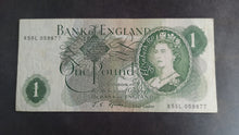 Charger l'image dans la galerie, Angleterre : One Pound 1970-77 (Ref 3809)
