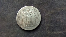 Charger l'image dans la galerie, 5 Francs Argent Union &amp; Force An 7 A (Ref 3819)
