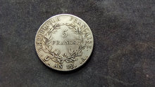 Charger l'image dans la galerie, 5 Francs Argent Napoleon Empereur AN 12 A (Ref 3823)
