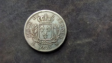 Charger l'image dans la galerie, 5 Francs Argent Louis XVIII Buste Habillé 1815 M (Ref 3833)
