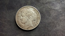 Charger l'image dans la galerie, 5 Francs Argent Cérès 1849 BB (Ref 3841)

