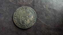 Charger l'image dans la galerie, 1/4 Ecu Argent Louis XIV à la Mèche Courte 1644 A Rose (Ref 3848)
