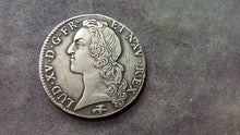 Charger l'image dans la galerie, Ecu Argent Louis XIV au Bandeau 1760 D ; R3 (Ref 3873)
