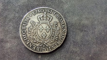 Charger l'image dans la galerie, Ecu Argent Louis XIV au Bandeau 1760 D ; R3 (Ref 3873)
